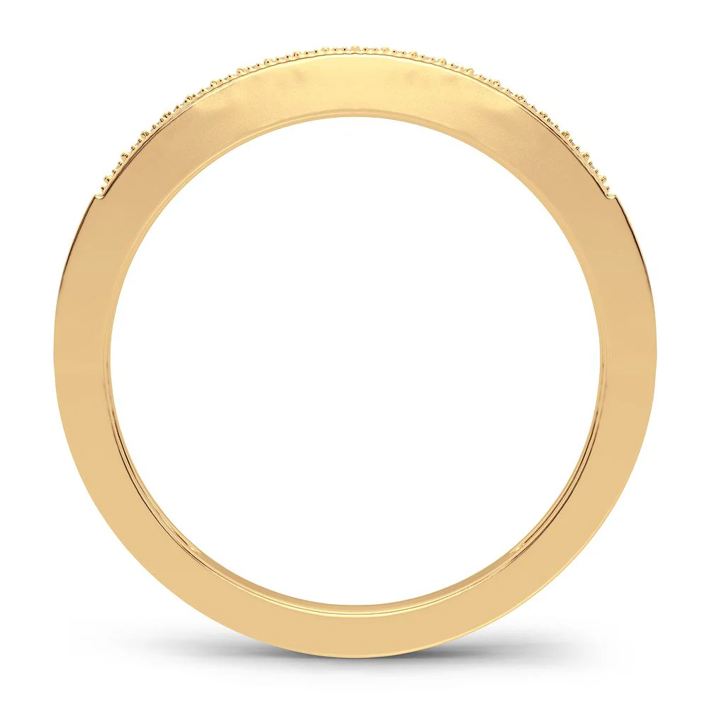 10K 0.05CT Diamond Band - Image 3