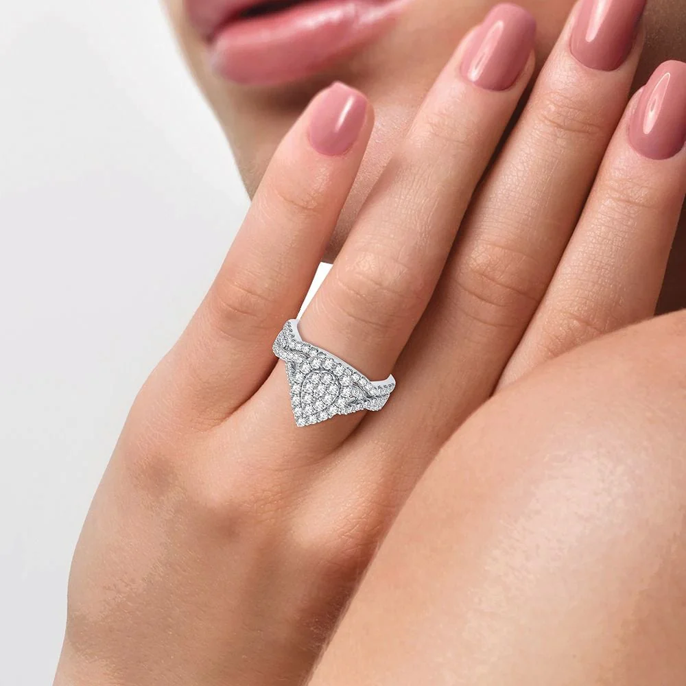 10K 1.00CT DIAMOND RING - Image 4