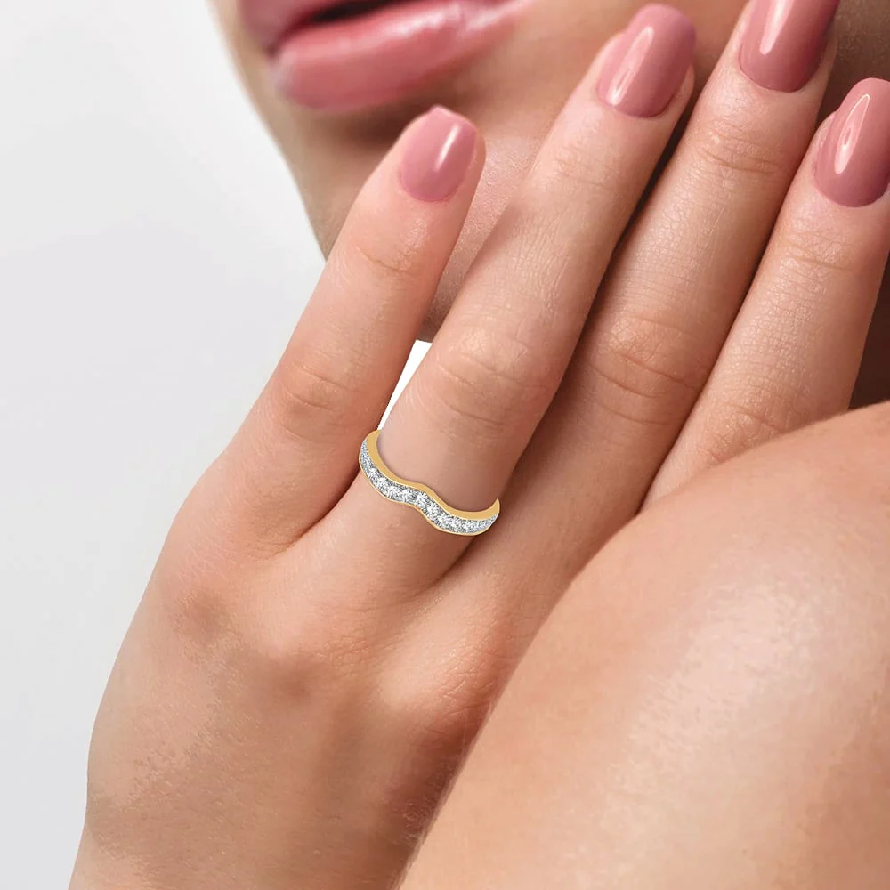 14K  0.50CT  Diamond Enhancer Band - Image 4
