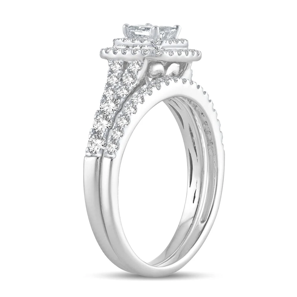 14K 1.00CT Diamond BRIDAL RING - Image 2