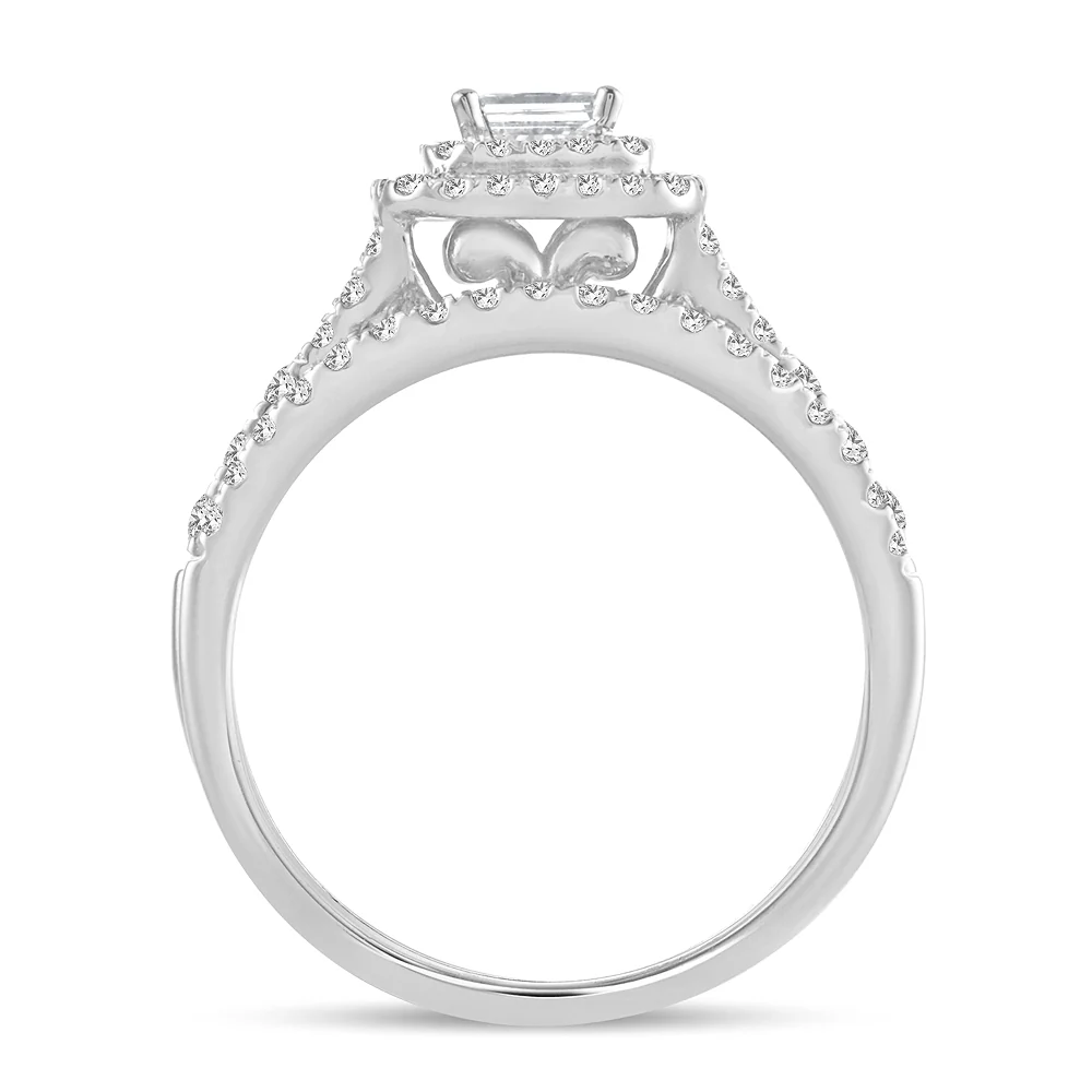 14K 1.00CT Diamond BRIDAL RING - Image 3