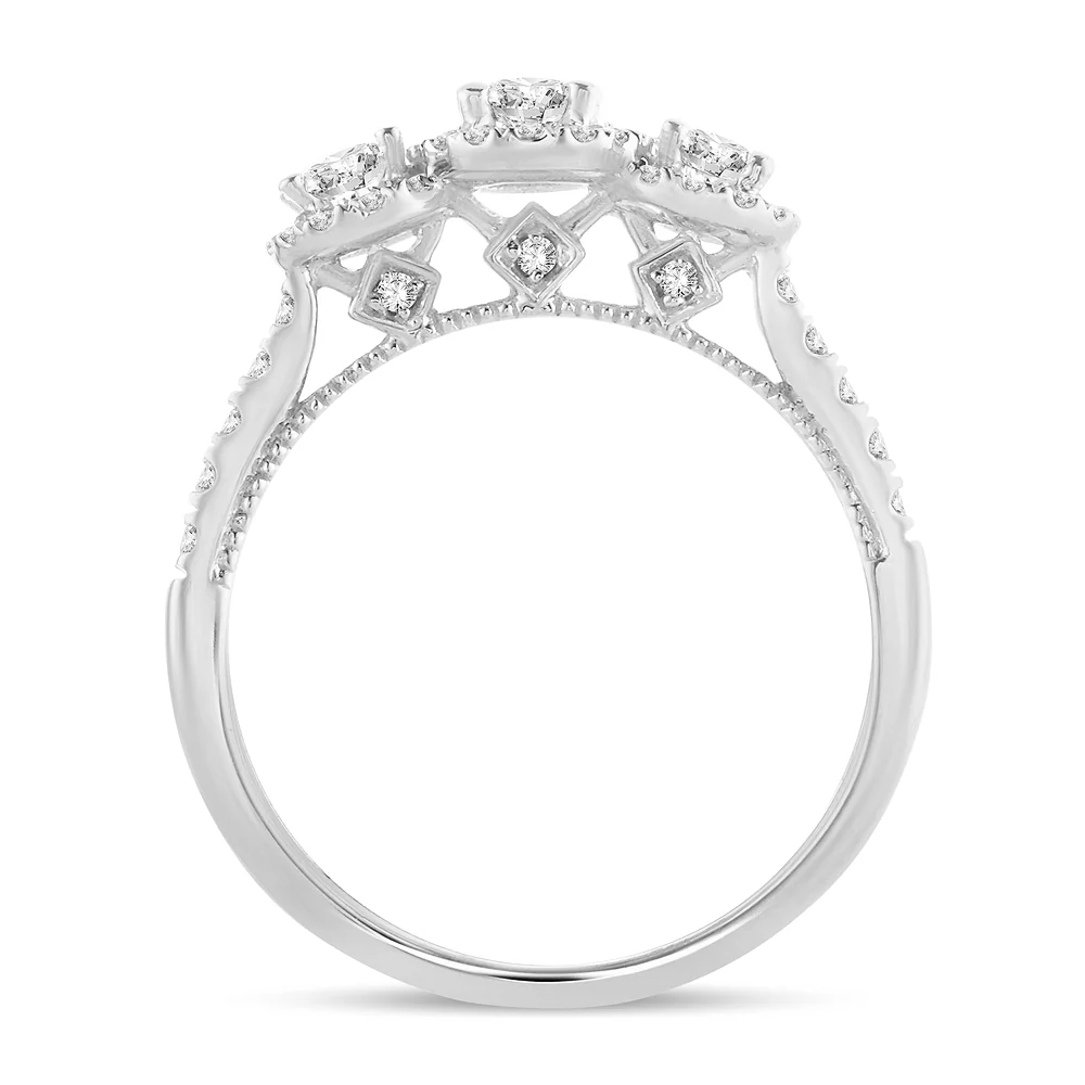 14K 1.00CT Diamond RING - Image 3