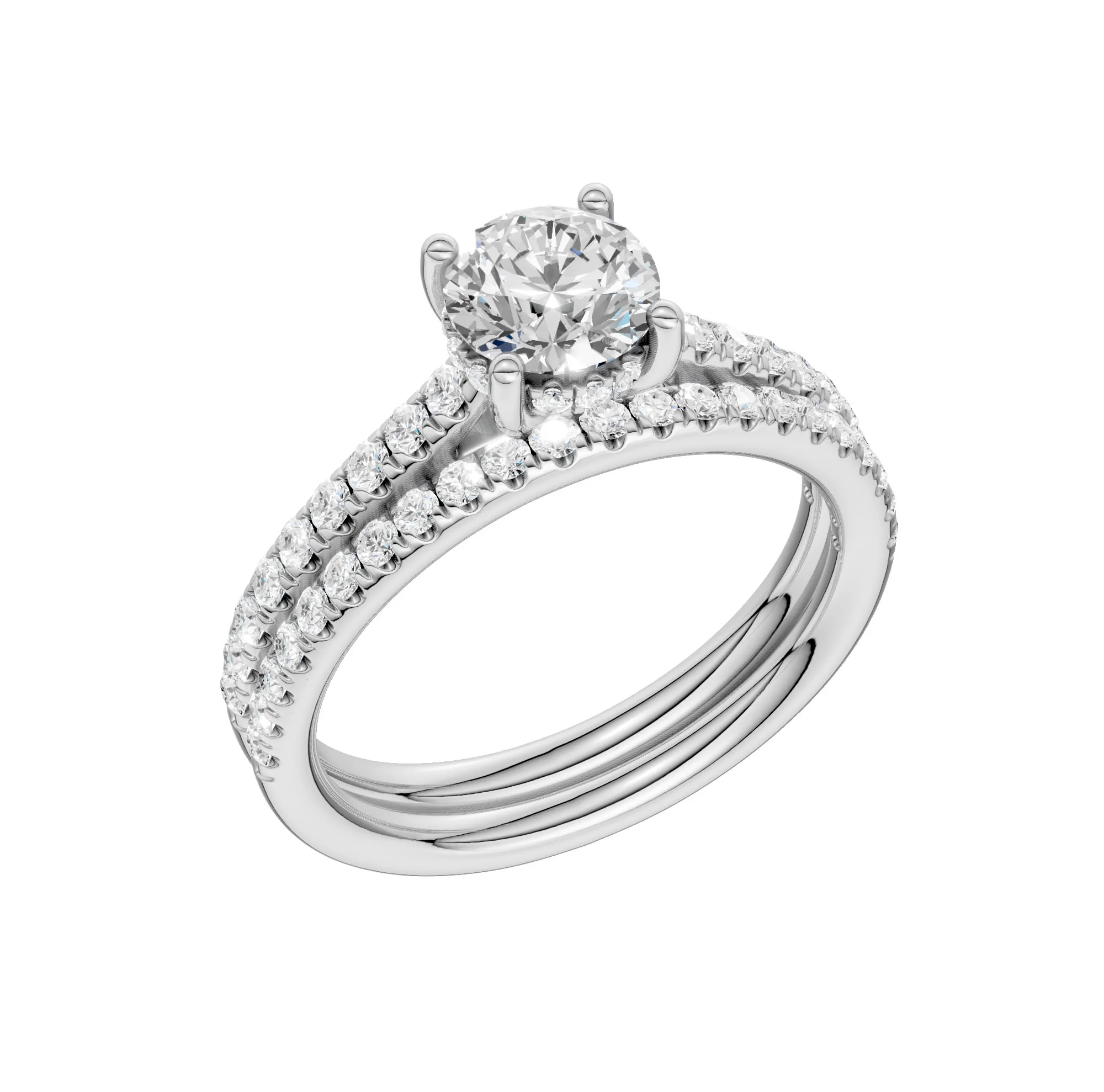 14K 1.50CT Lab Grown Diamond Bridal - Image 4