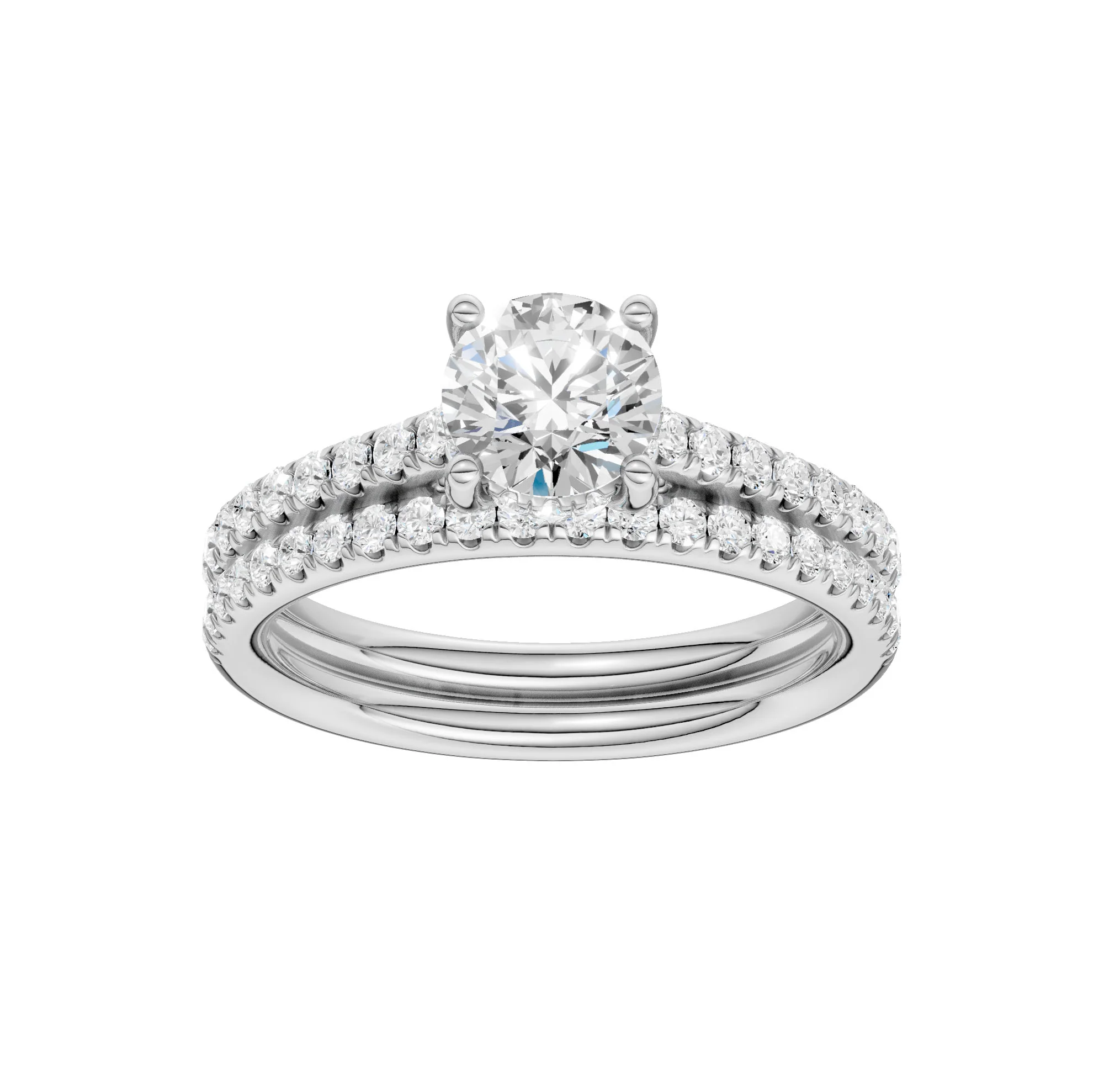 14K 1.50CT Lab Grown Diamond Bridal - Image 5