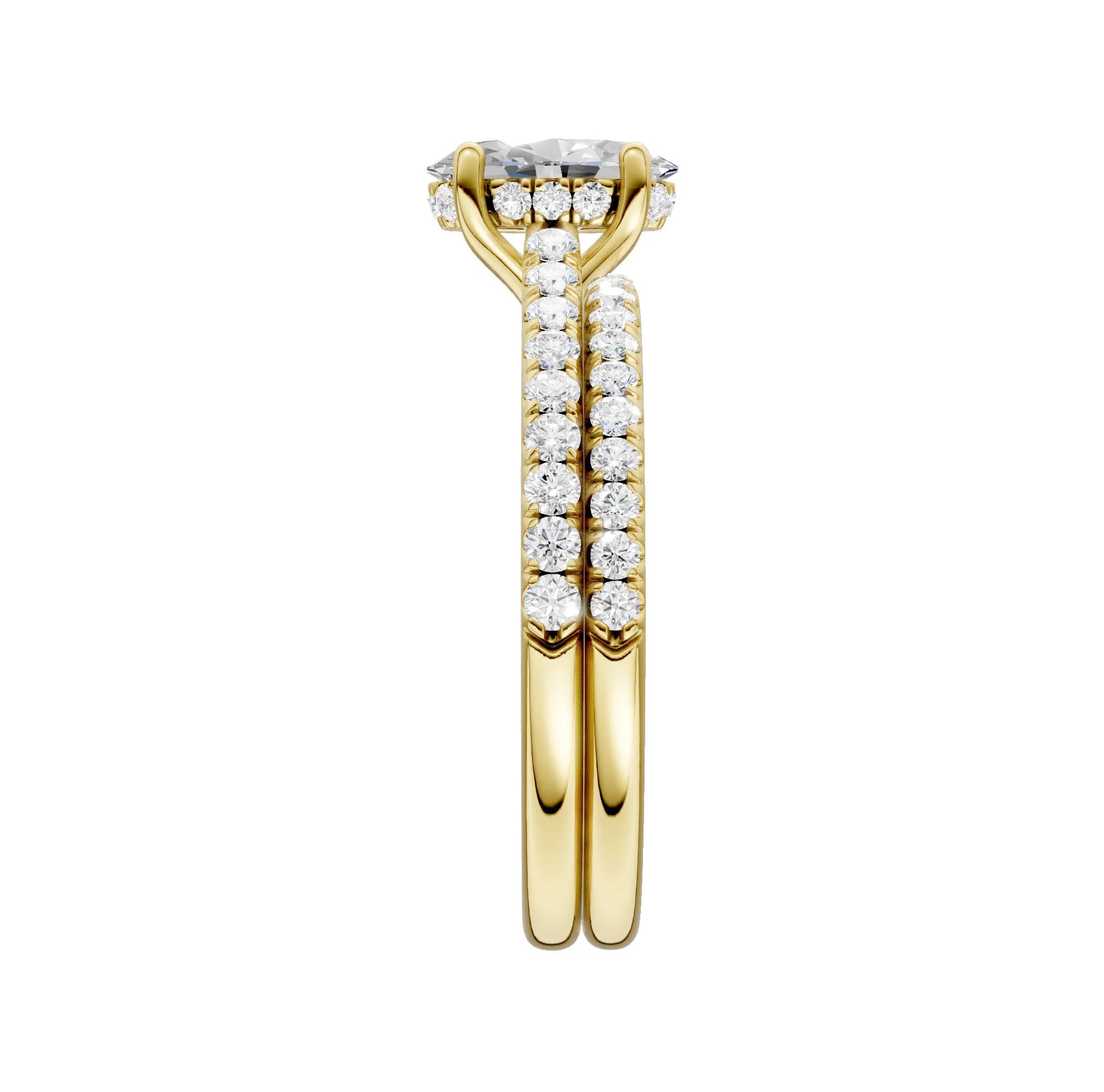 14K 1.50CT Lab Grown Diamond Bridal - Image 2