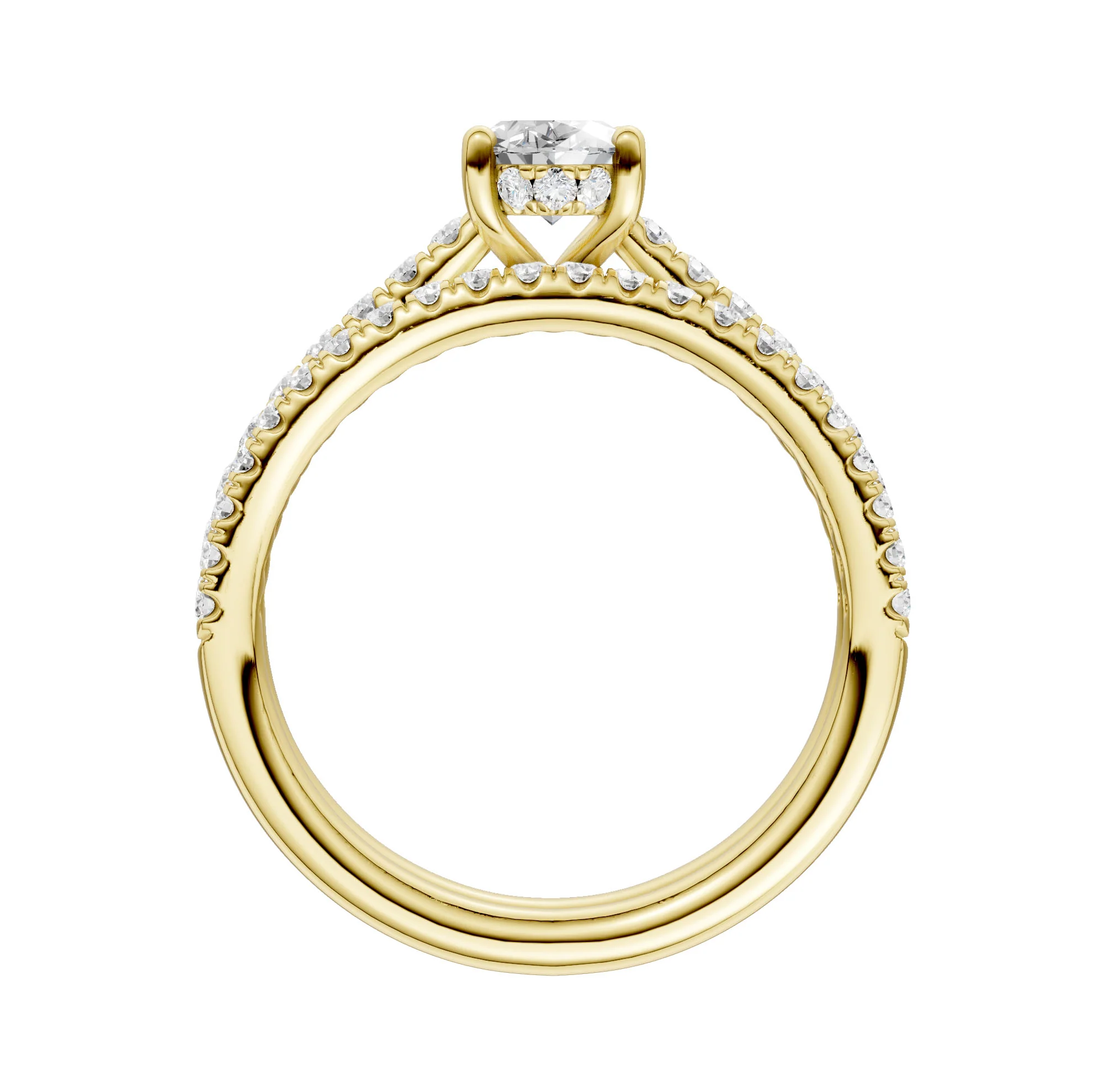 14K 1.50CT Lab Grown Diamond Bridal - Image 3