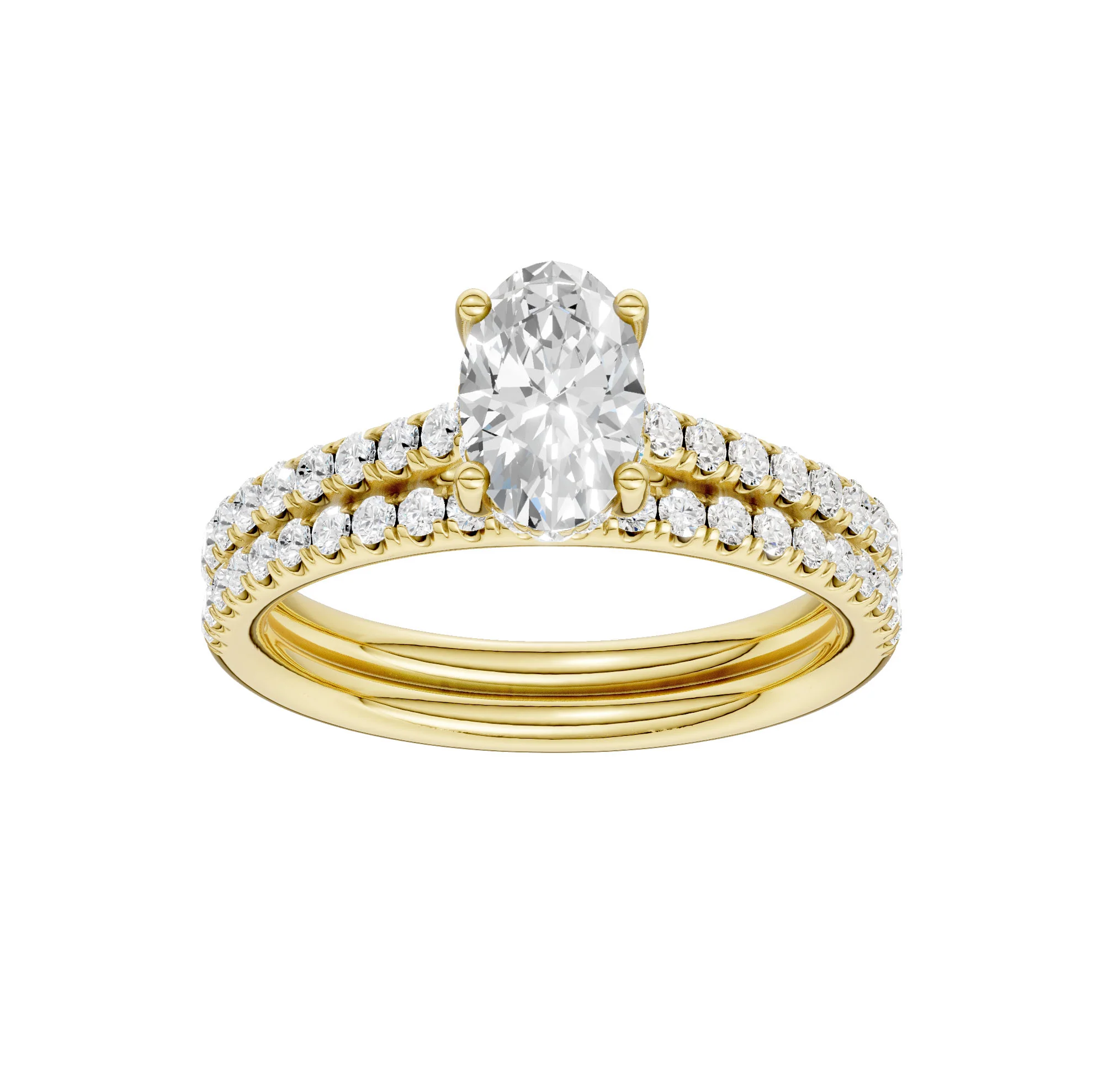14K 1.50CT Lab Grown Diamond Bridal - Image 5
