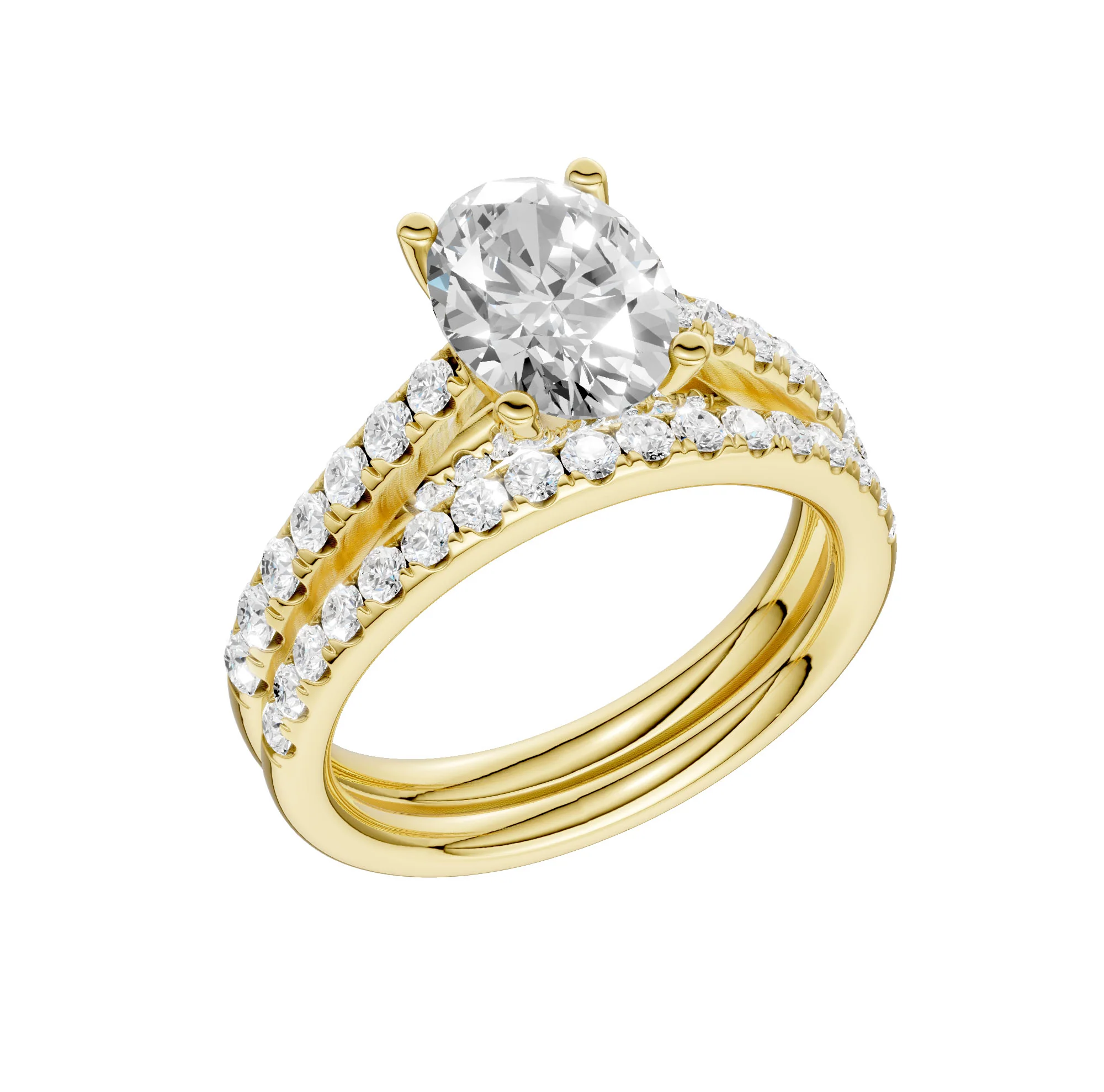 14K 2.33CT Lab Grown Diamond Bridal - Image 4