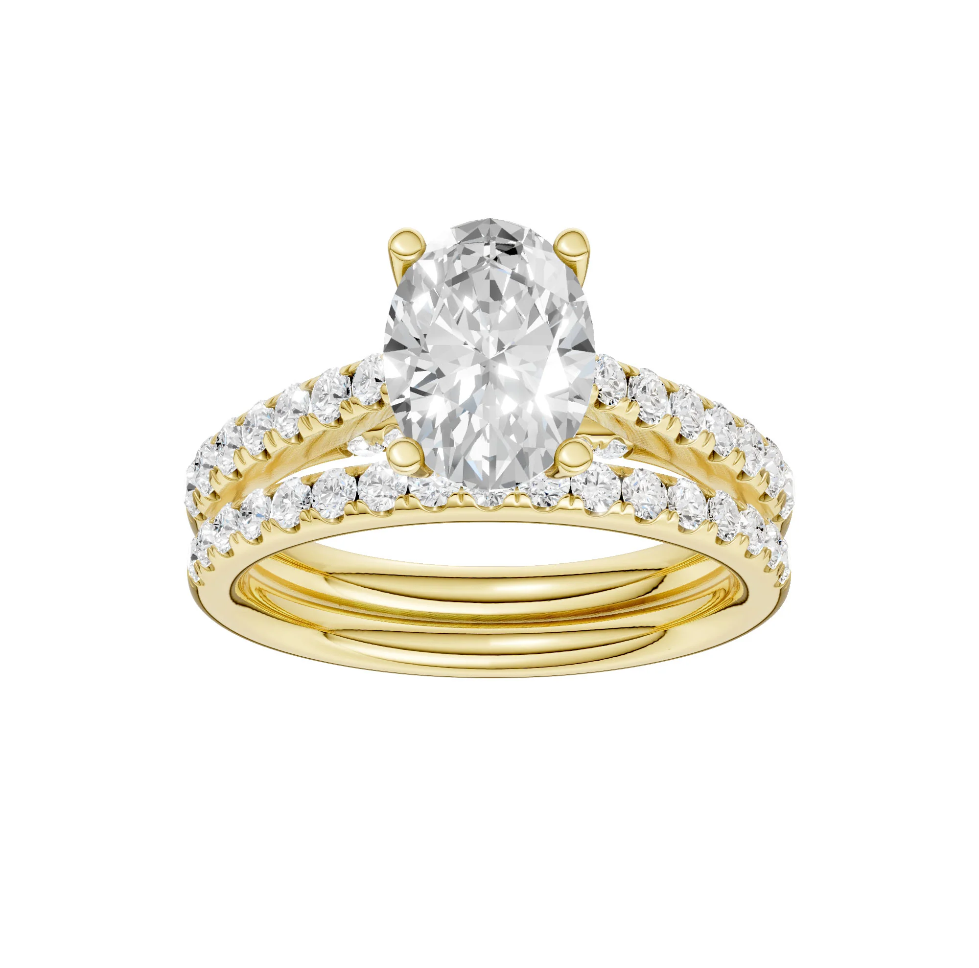 14K 2.33CT Lab Grown Diamond Bridal - Image 6