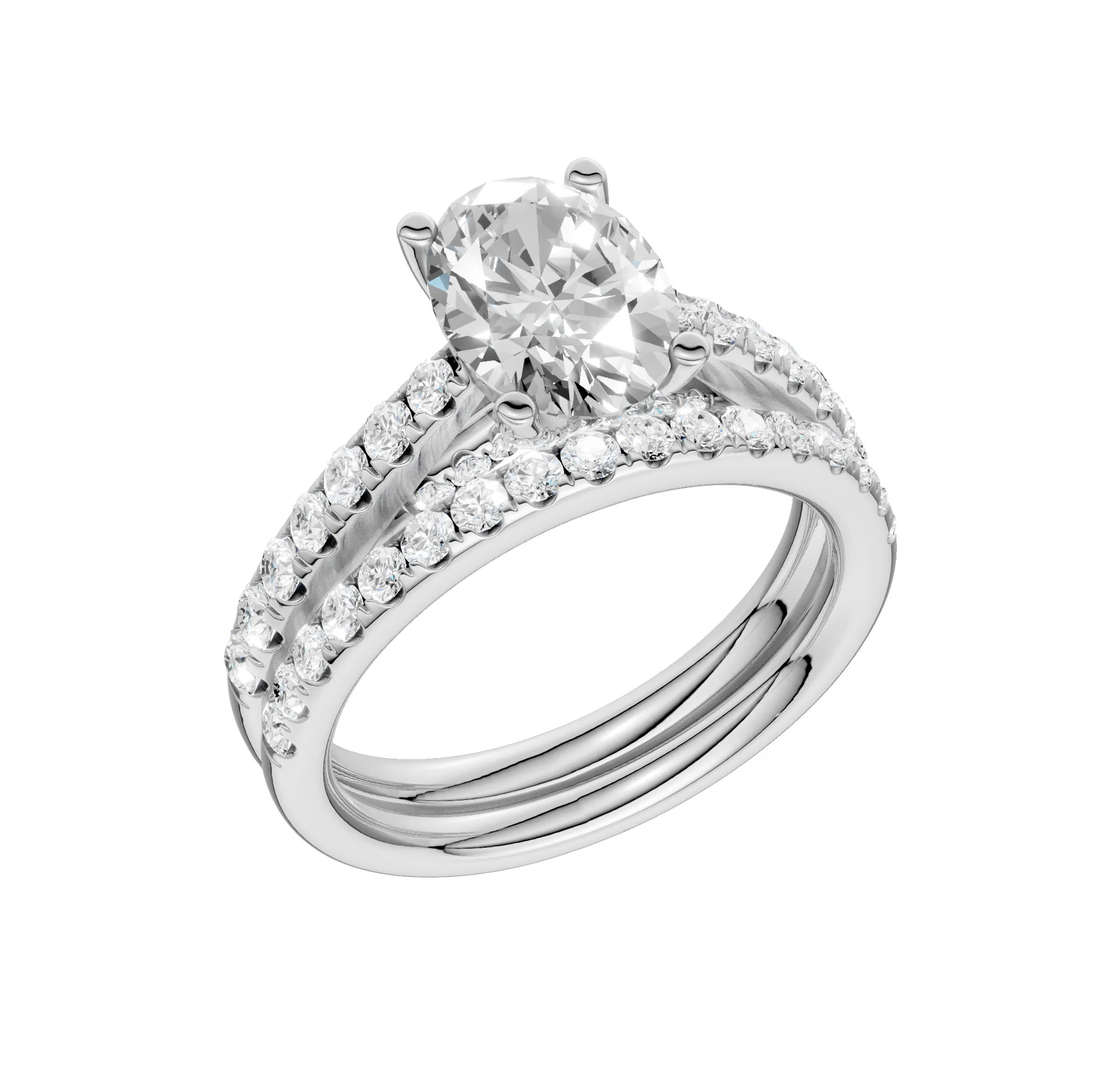 14K 2.33CT Lab Grown Diamond Bridal - Image 4