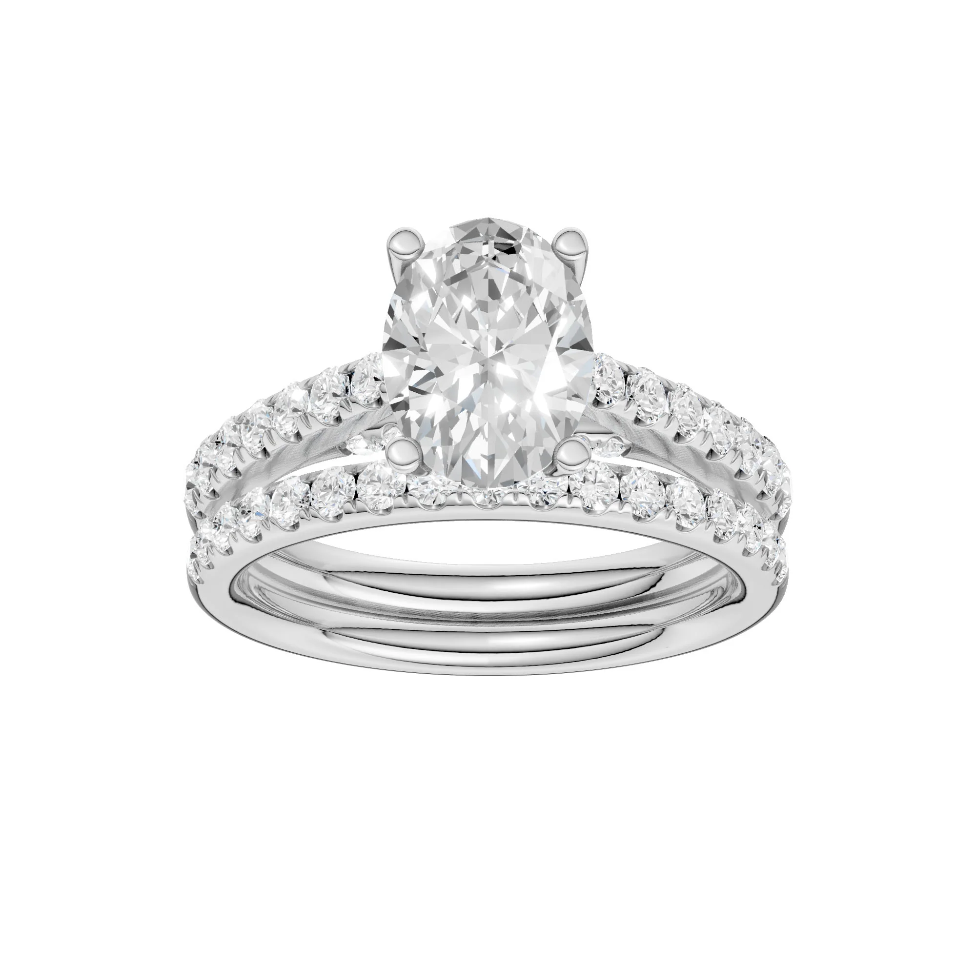14K 2.33CT Lab Grown Diamond Bridal - Image 5