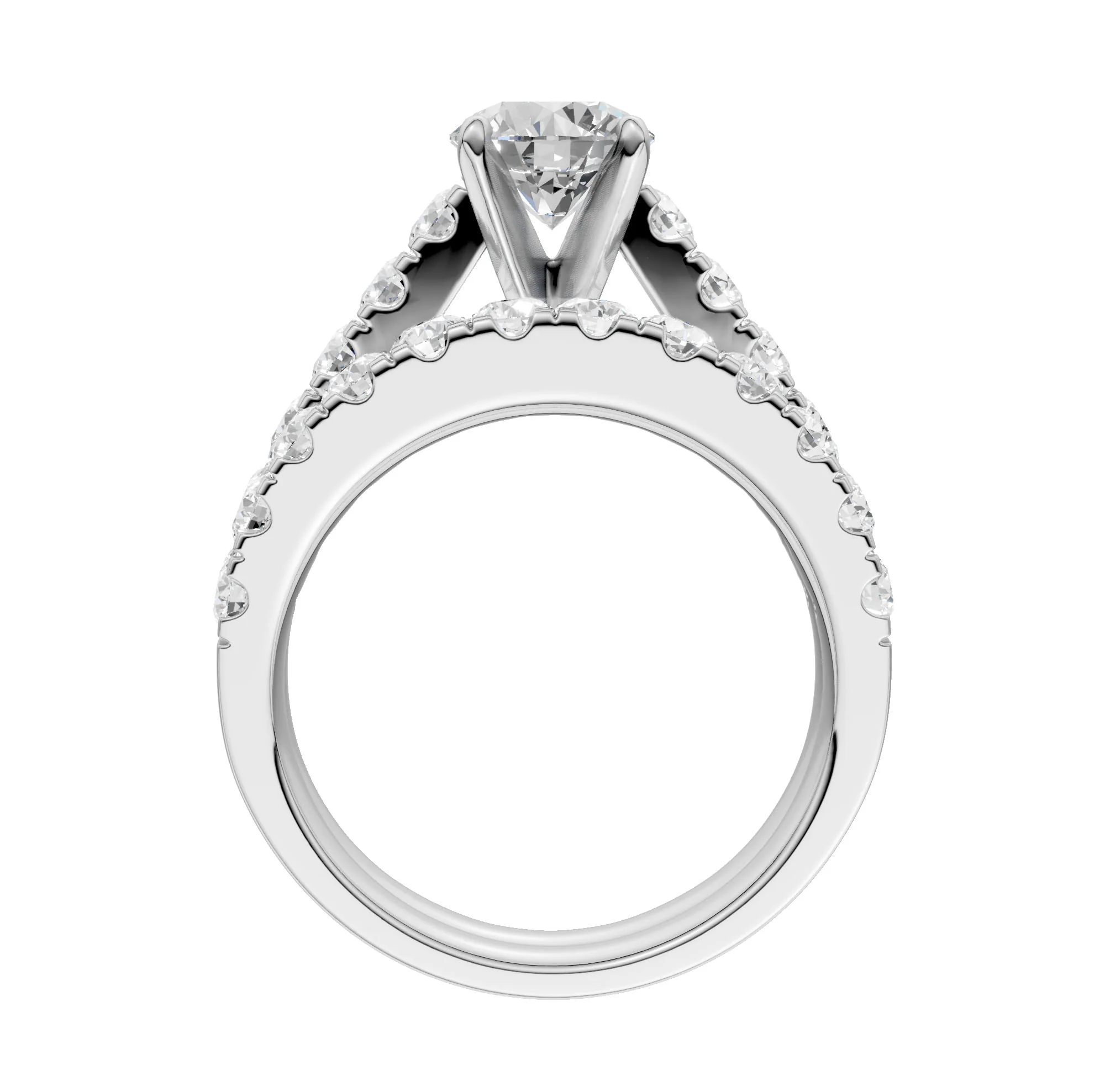 14K 2.40CT Lab Grown Diamond Bridal - Image 4