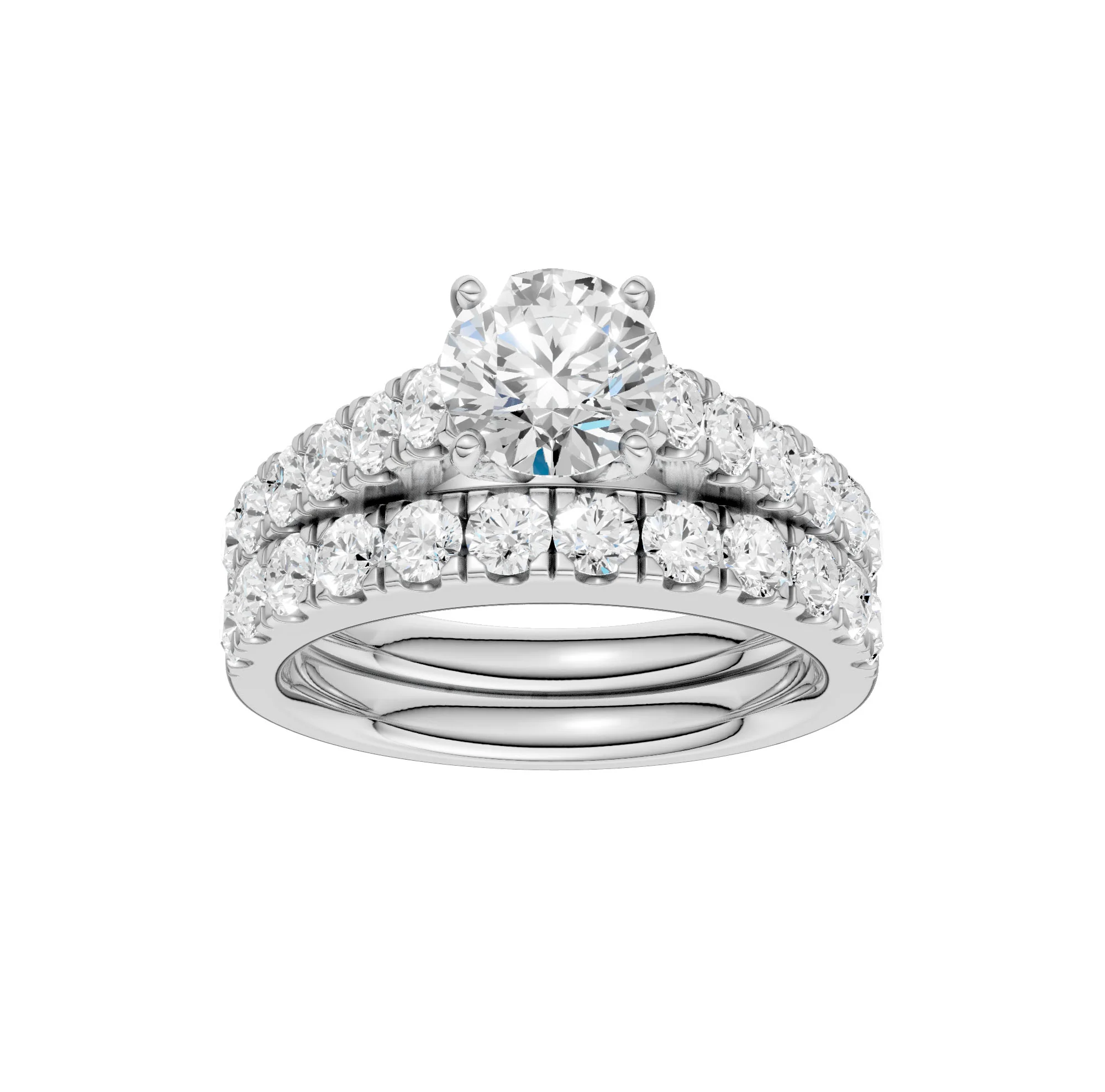 14K 2.40CT Lab Grown Diamond Bridal - Image 6