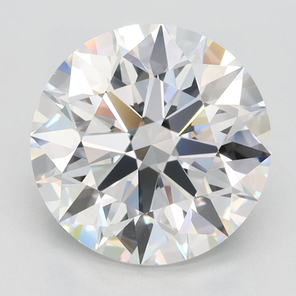 2.97 Carat Round Lab Grown Diamond