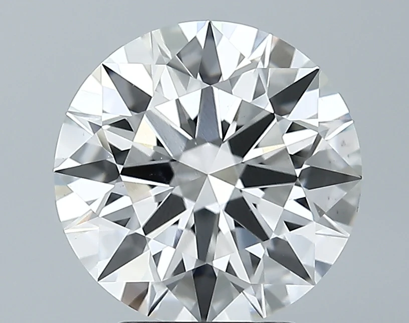 3.06 Carat Round Lab Grown Diamond