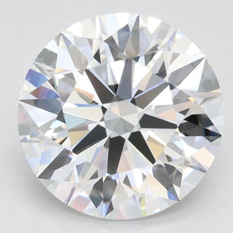 3.06 Carat Round Lab Grown Diamond