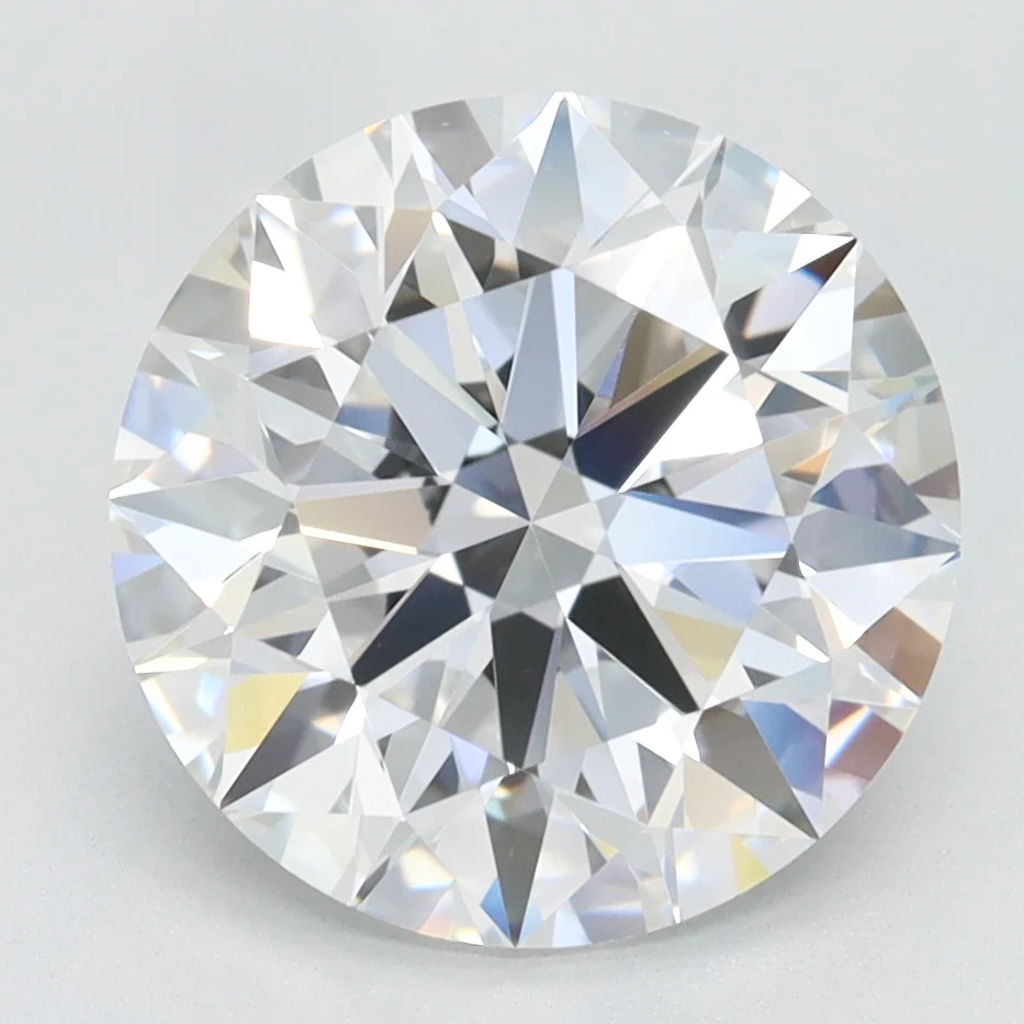 3.07 Carat Round Lab Grown Diamond