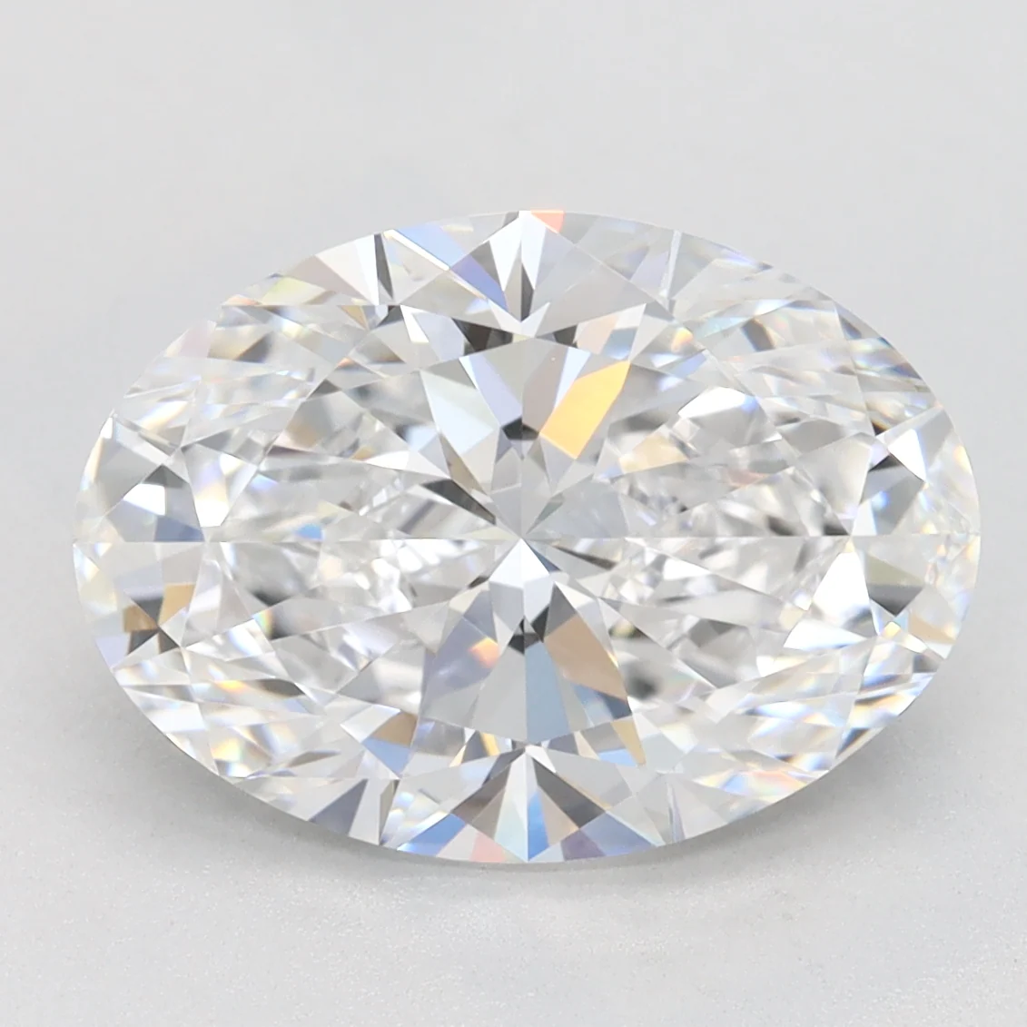 3.40 Carat Oval Lab Grown Diamond