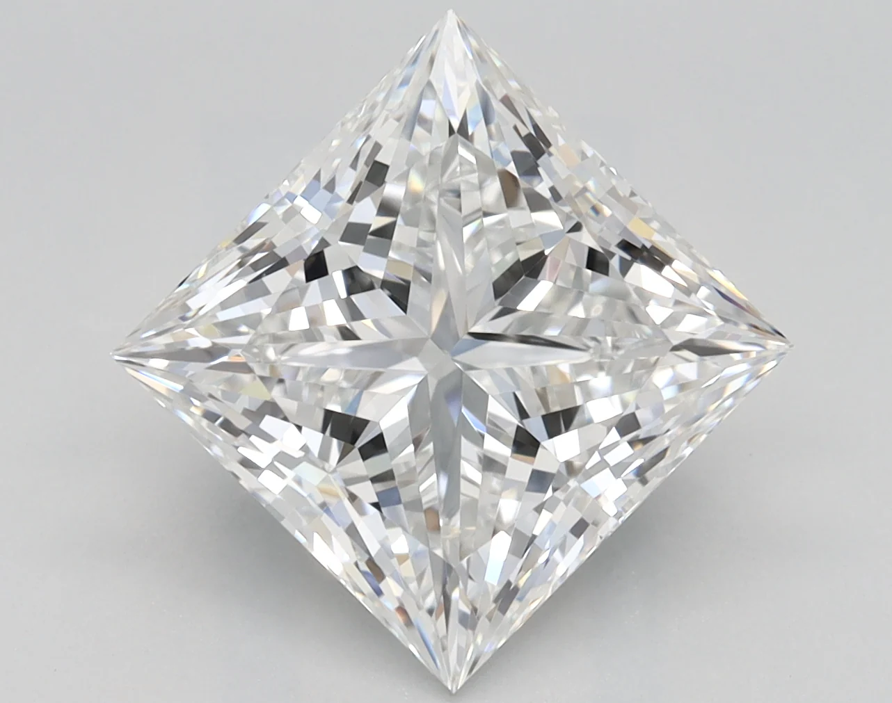 3.44 Carat Princess Lab Grown Diamond