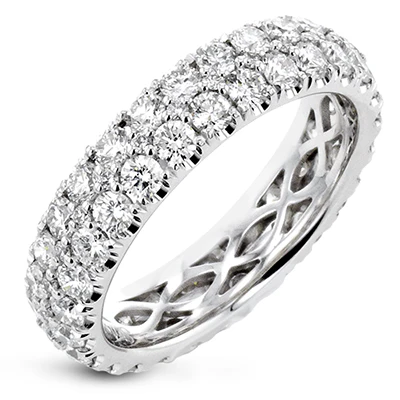 Anniversary Ring in 18k Gold with Diamonds - Image 2