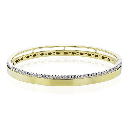 Bangle in 18k Gold with Diamonds