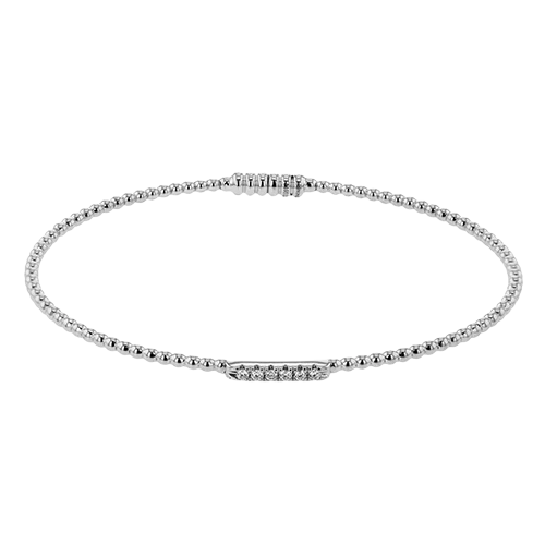 Bangle in 18k Gold with Diamonds
