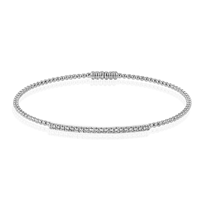 Bangle in 18k Gold with Diamonds