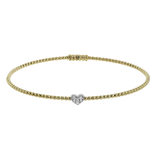 Bangle in 18k Gold with Diamonds