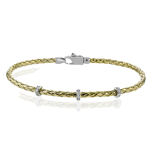 Bangle in 18k Gold with Diamonds