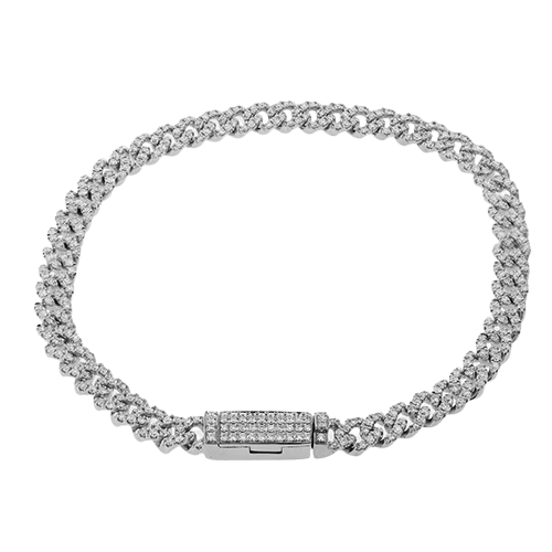 Bracelet in 14k Gold with Diamonds