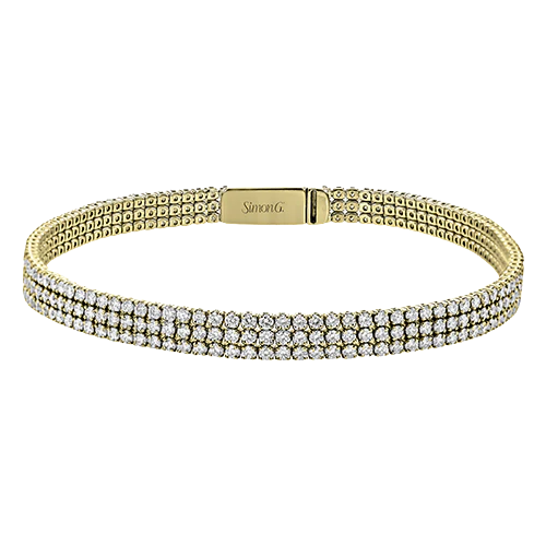Bracelet in 18k Gold with Diamonds - Image 2