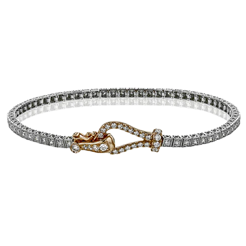 Bracelet in 18k Gold with Diamonds