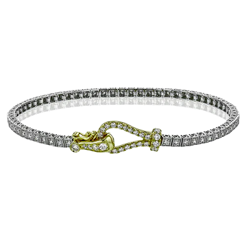 Bracelet in 18k Gold with Diamonds