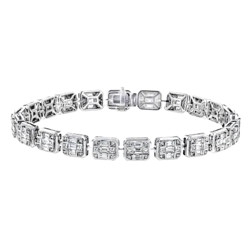 Bracelet in 18k Gold with Diamonds