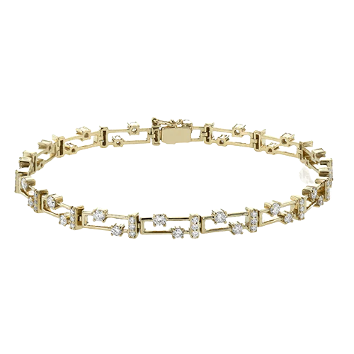 Bracelet in 18k Gold with Diamonds