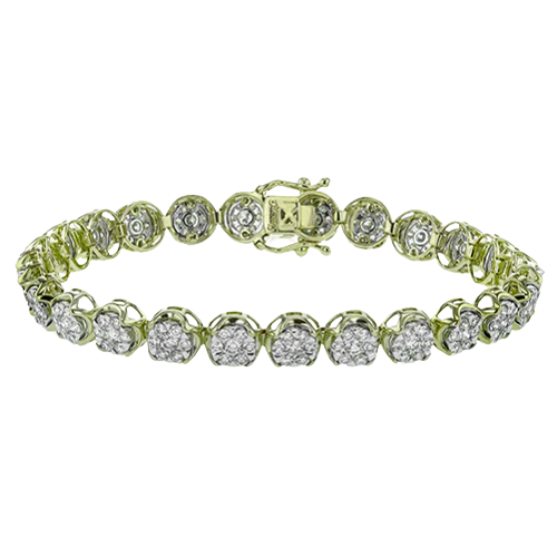Bracelet in 18k Gold with Diamonds