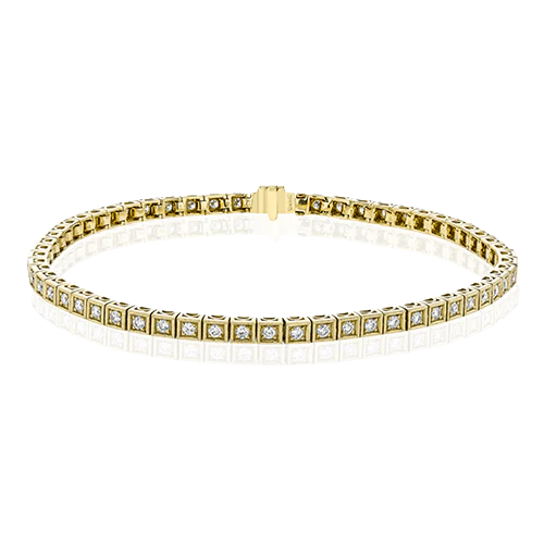 Bracelet in 18k Gold with Diamonds