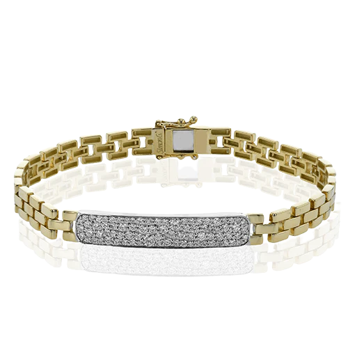 Bracelet in 18k Gold with Diamonds - Image 2
