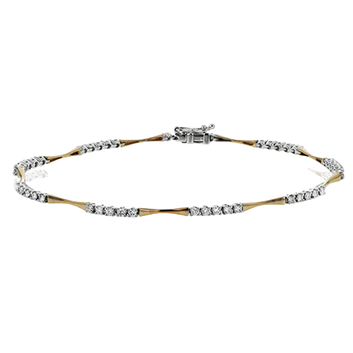 Bracelet in 18k Gold with Diamonds