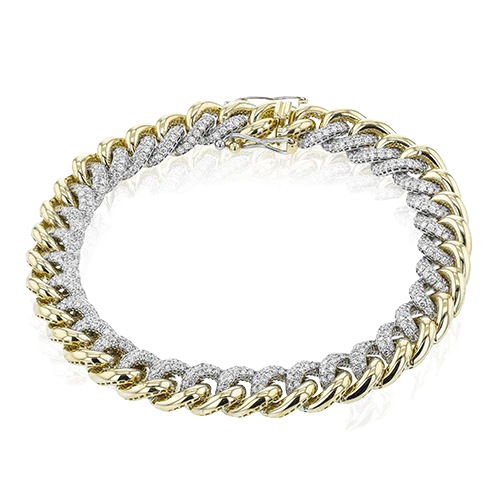 Bracelet in 18k Gold with Diamonds
