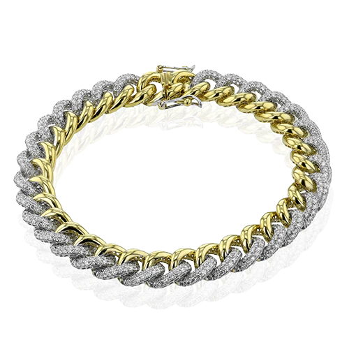 Bracelet in 18k Gold with Diamonds