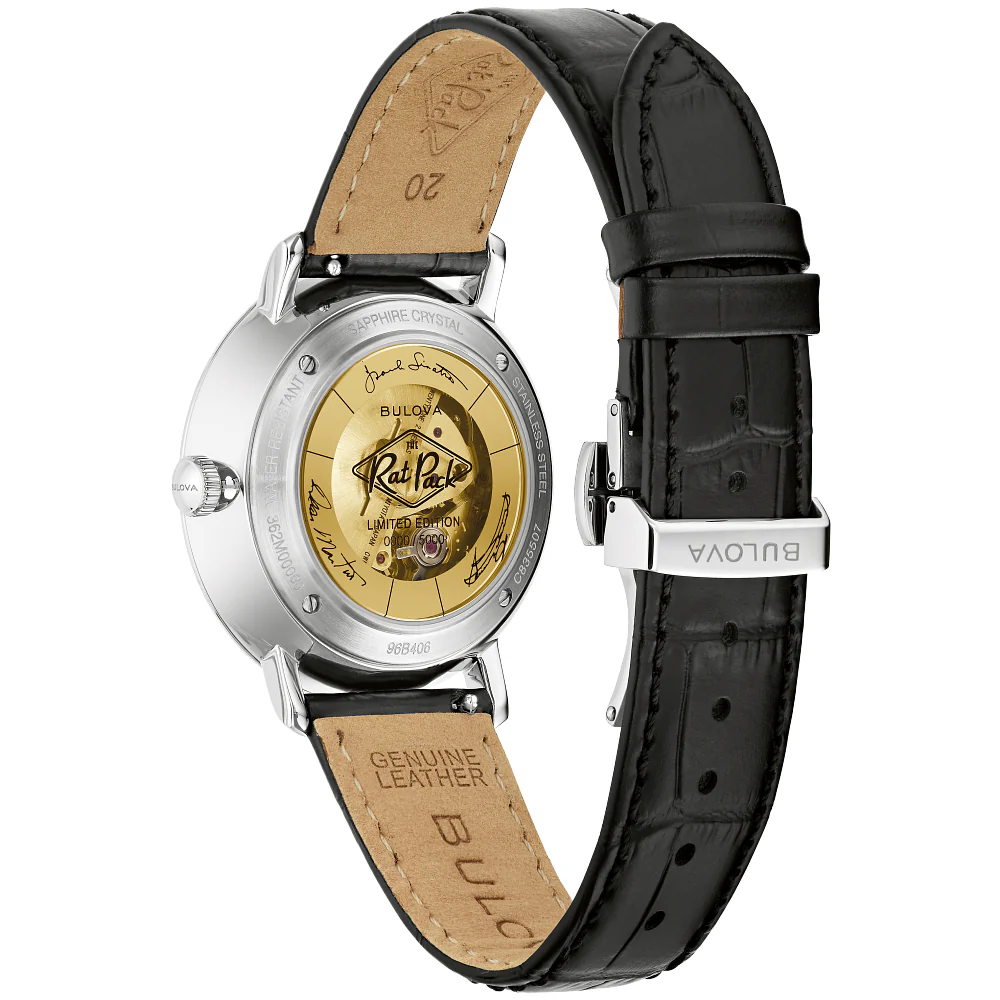 Bulova Stainless Steel Frank Sinatra Mens Watch - Image 2