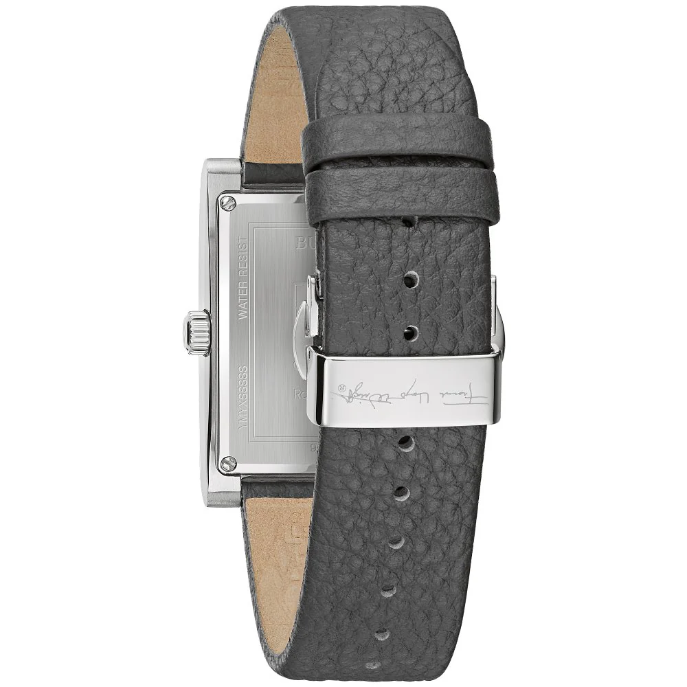 Bulova Stainless Steel Frank Lloyd Wright Mens Watch - Image 2