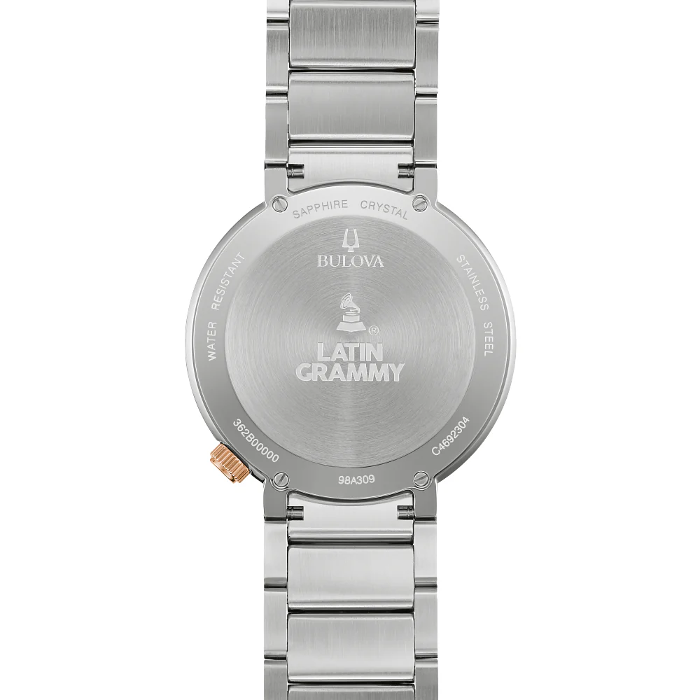 Bulova Stainless Steel Latin Grammy Mens Watch - Image 2