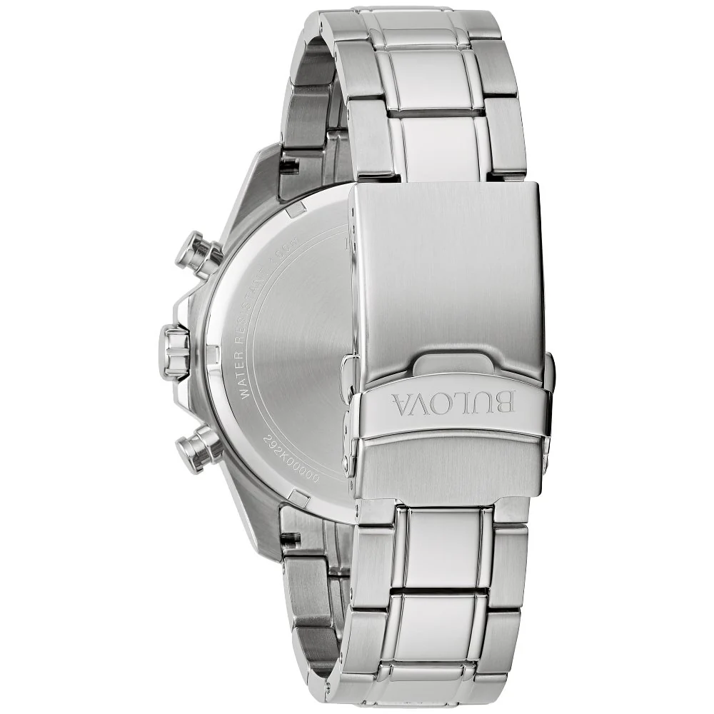 Bulova Stainless Steel Performance Mens Watch - Image 2