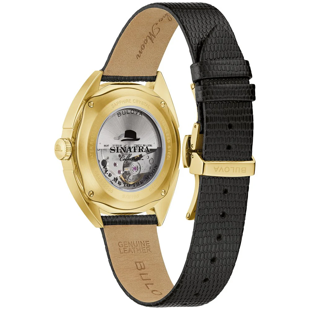 Bulova Stainless Steel Frank Sinatra Mens Watch - Image 2