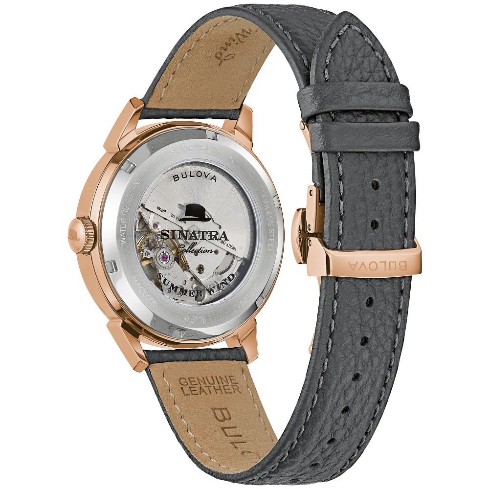 Bulova Stainless Steel Frank Sinatra Mens Watch - Image 2
