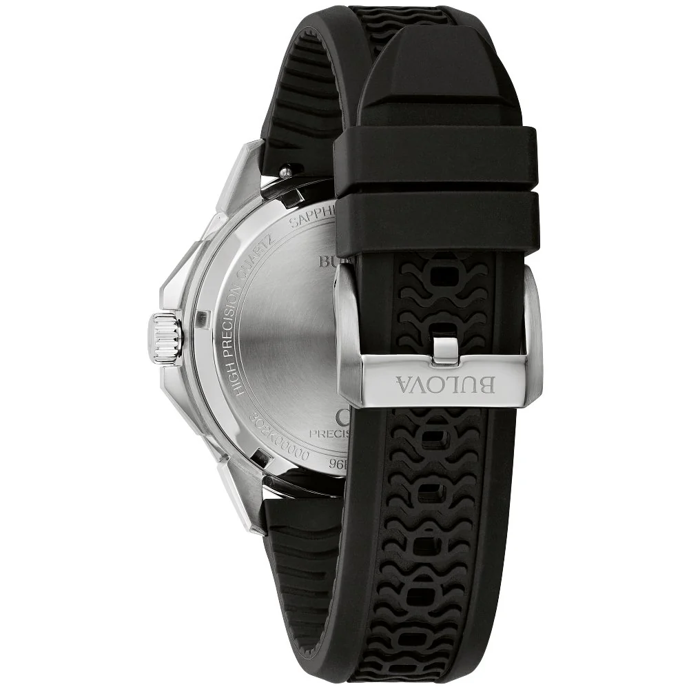 Bulova Stainless Steel Performance Mens Watch - Image 2
