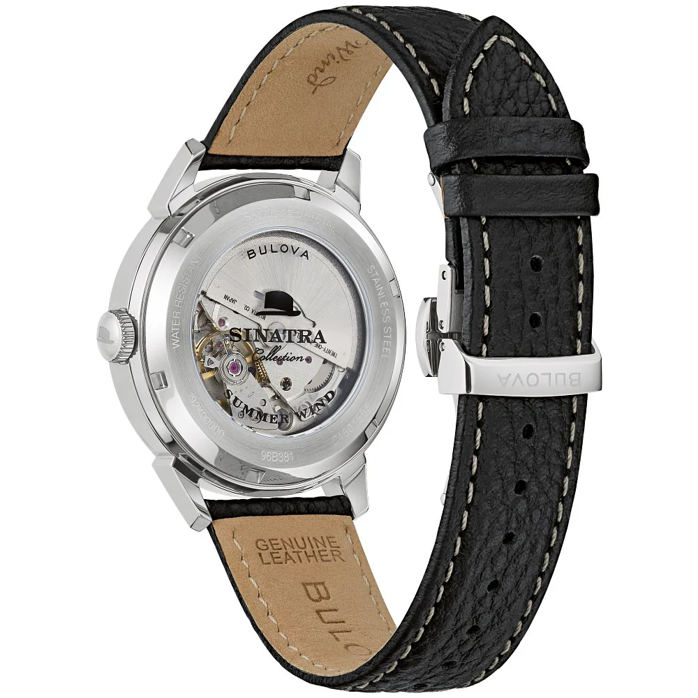 Bulova Stainless Steel Frank Sinatra Mens Watch - Image 2