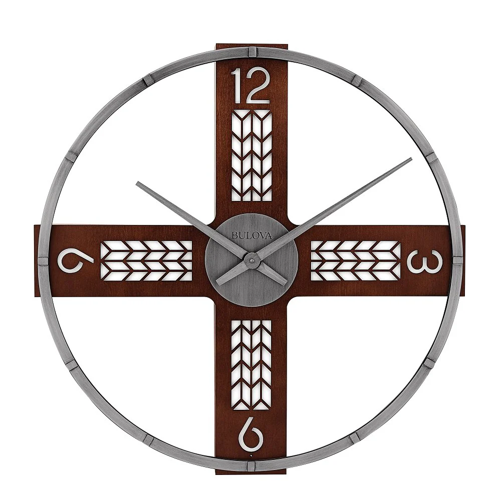Bulova  Wall   Decorator Clock